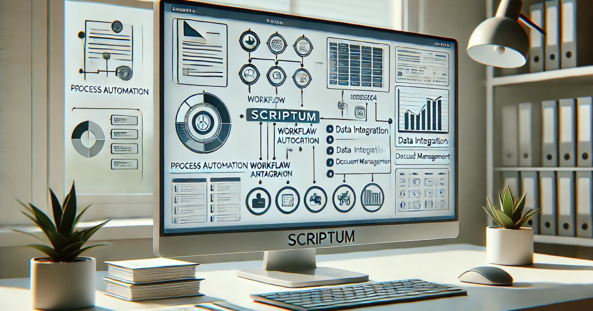 Presentation of New Scriptum Platform Features for Process Automation